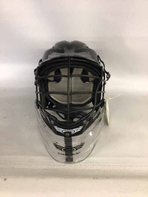 Vist Large View of Product Image Which is Used Cascade CPVR Lacrosse Helmet Black LG