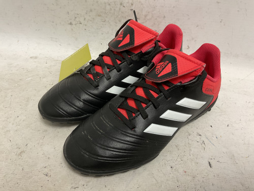 Vist Large View of Product Image Which is Used Adidas CP9064 Soccer Turf Shoes Black And Red Junior 04