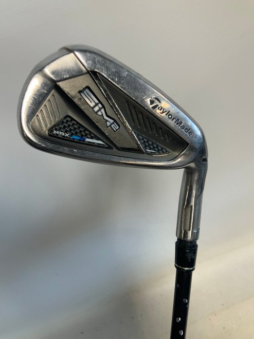 Vist Large View of Product Image Which is Used Taylormade SIM 2 MAX Mens Individual Iron RH 5 Iron