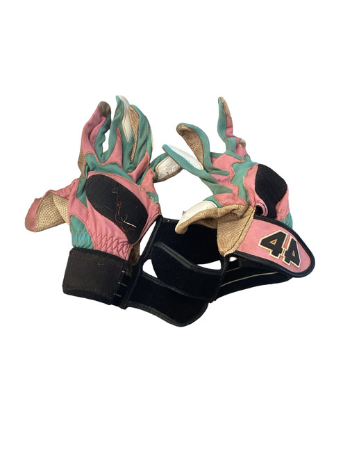 Vist Large View of Product Image Which is Used 44 PRO BB/SB Batting Gloves Pink XS