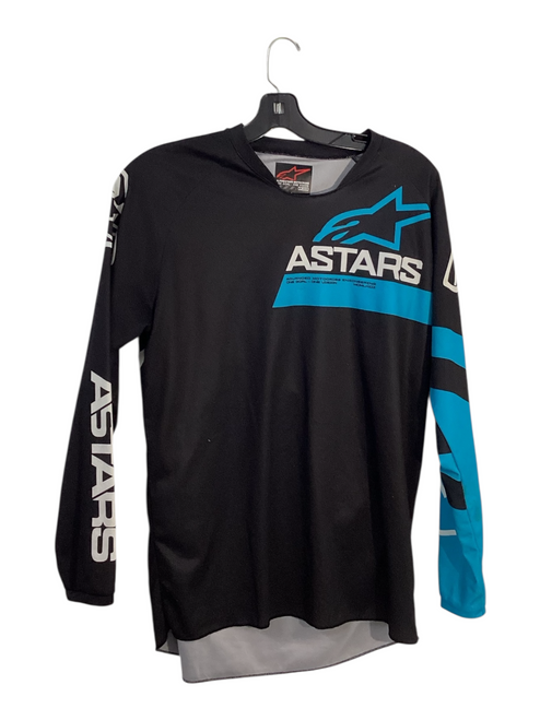 Vist Large View of Product Image Which is Used Alpine Stars Adult Top Black LG