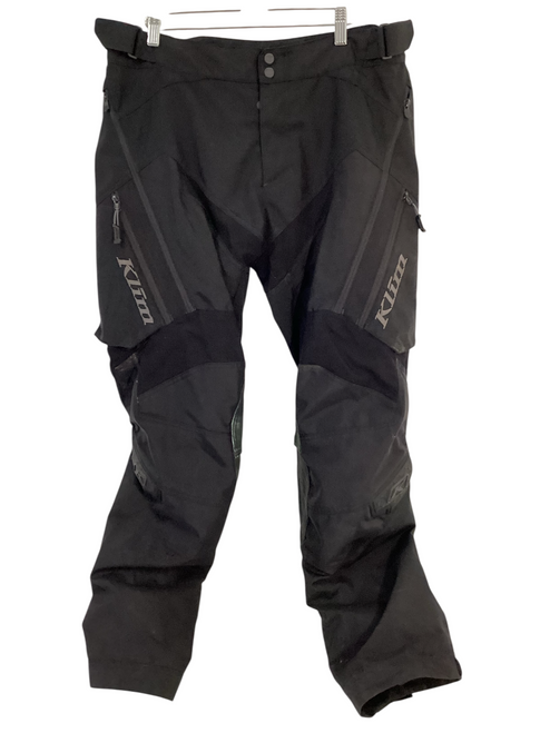 Vist Large View of Product Image Which is Used KLIM DAKAR MOTO PANTS Adult Bottom Black LG