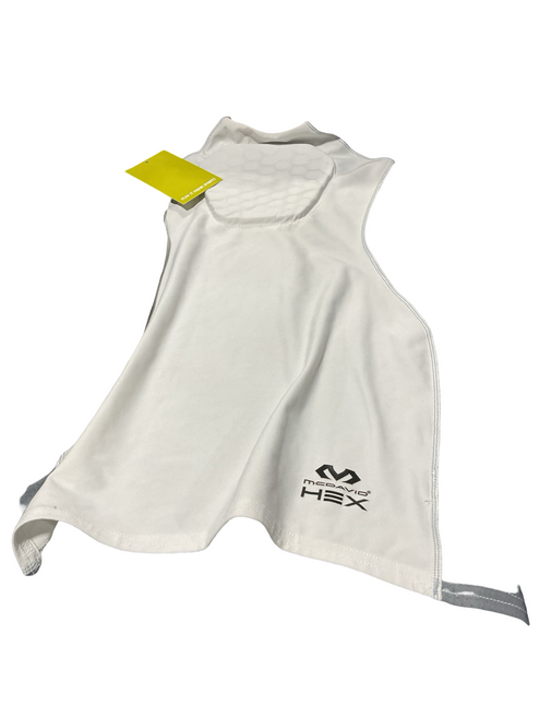 Vist Large View of Product Image Which is Used McDavid CHEST PROTECTOR SHIRT Other Clothing White XL