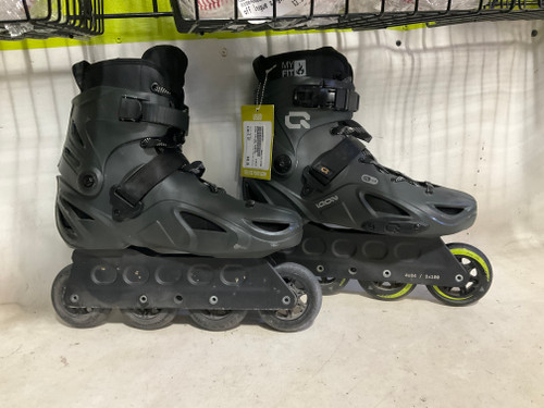 Vist Large View of Product Image Which is Used ICON INLINE SKATES Senior Rec Fitness Skates Black Senior 10