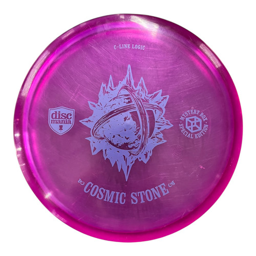 Vist Large View of Product Image Which is Used Discmania COSMIC STONE Disc Golf Putter Purple 173g