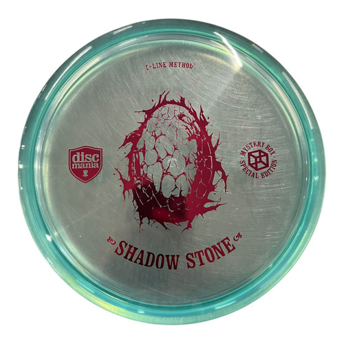 Vist Large View of Product Image Which is Used Discmania SHADOW STONE C LINE METHOD Disc Golf Mid Range Turquoise 180g