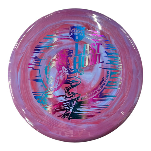 Vist Large View of Product Image Which is Used Discmania LAST HOWL COLTEN MONTGOMERY Disc Golf Driver Purple 174g