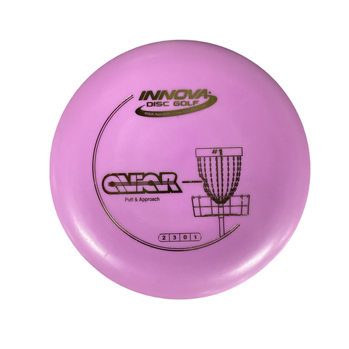 Vist Large View of Product Image Which is Used Innova AVIAR Disc Golf Putter Purple