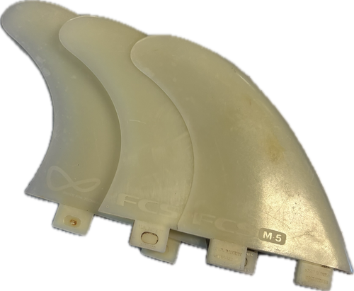Vist Large View of Product Image Which is Used FCS M5 TRIPK Surfboard Fin Accessory