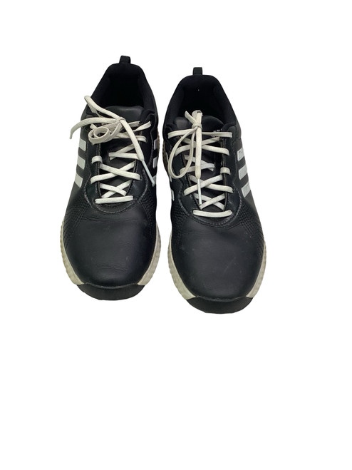 Vist Large View of Product Image Which is Used Adidas Mens Golf Shoes Black Senior 8.5