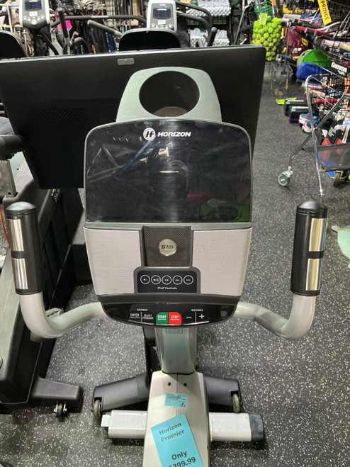 Vist Large View of Product Image Which is Used Horizon PREMIER Recumbent Bike