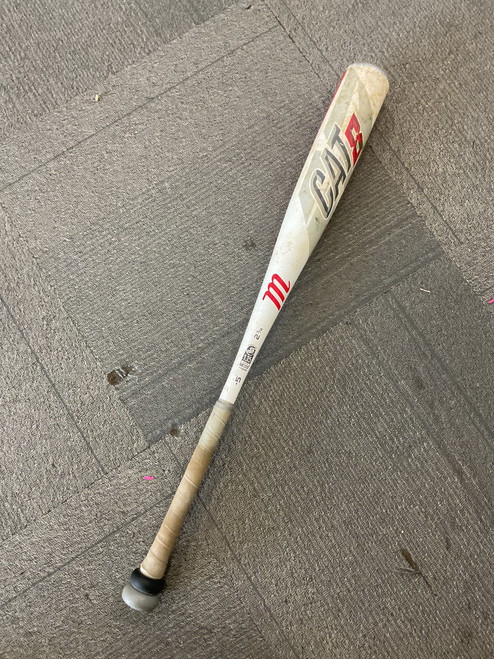 Vist Large View of Product Image Which is Used Marucci CAT 8 BB/SB USSSA 2 3/4 Bat 31"