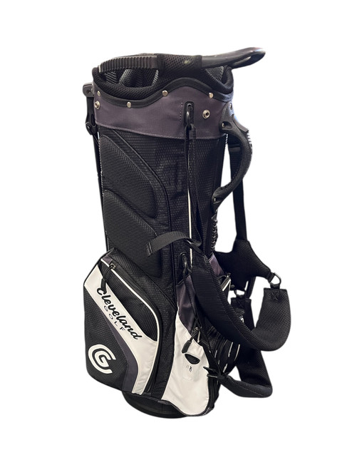 Vist Large View of Product Image Which is Used Cleveland STAND BAG Mens Stand Bag Black