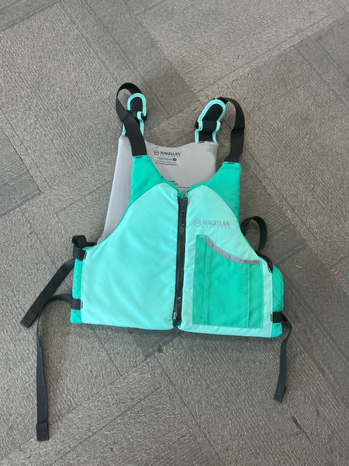 Vist Large View of Product Image Which is Used MAGELLAN PFD Adult PFD Green L/XL