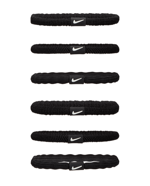 Vist Large View of Product Image Which is New NIKE FLX HAIR TIES 6PK OSFM BLK
