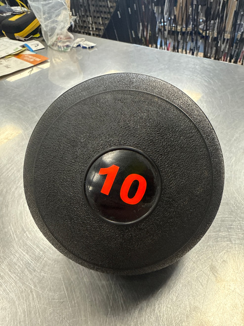 Vist Large View of Product Image Which is Used Slam Ball Black 10 lb