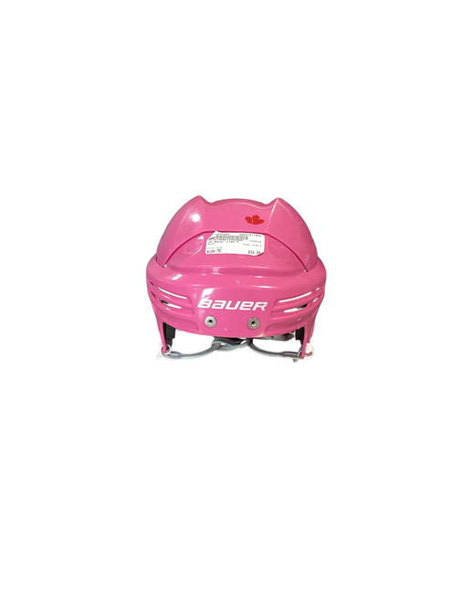 Vist Large View of Product Image Which is Used Bauer 2100 M Hockey Helmet Only Pink MD