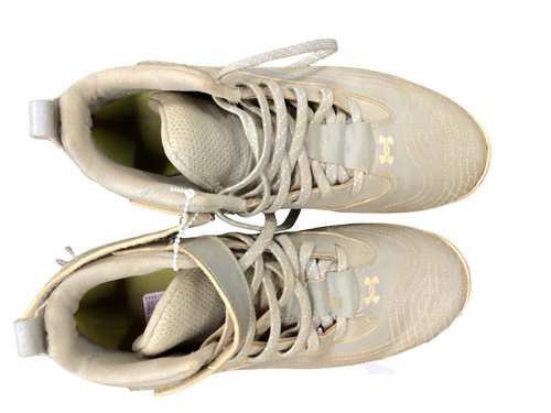 Vist Large View of Product Image Which is Used Under Armour BH BB/SB Cleats Grey Youth 06.0