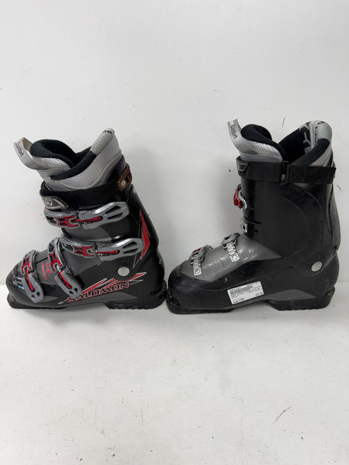 Vist Large View of Product Image Which is Used Salomon MISSION 4 Mens DH Ski Boot Black 270 MP - M09 - W10