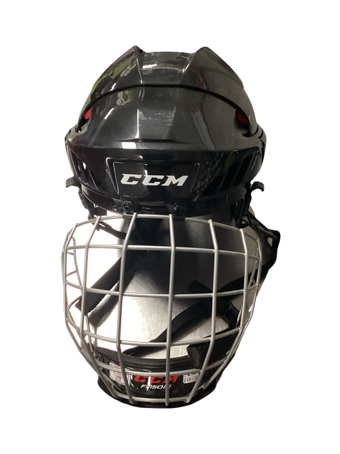 Vist Large View of Product Image Which is Used CCM 50 Helmet Cage Combo Black MD