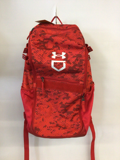 Vist Large View of Product Image Which is Used Under Armour BB/SB BACKPACK RED BB/SB Player Backpack Red