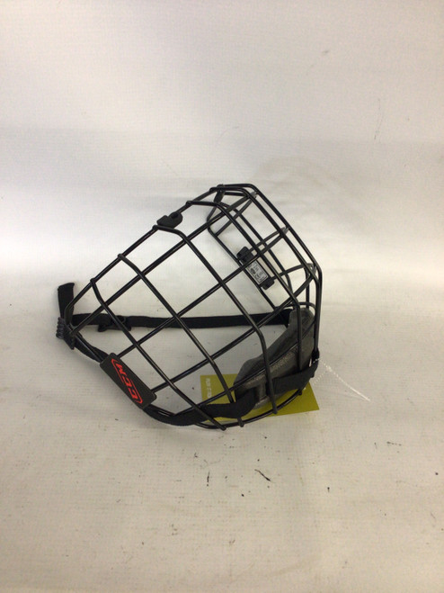 Vist Large View of Product Image Which is Used CCM Hockey Wire Mask Black MD