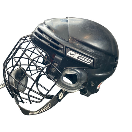 Vist Large View of Product Image Which is Used Bauer 5500 Helmet Cage Combo Black MD