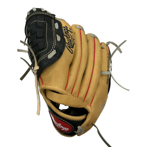 Vist Large View of Product Image Which is Used Rawlings PLAYER SERIES Glove LH Throw Brown 10"