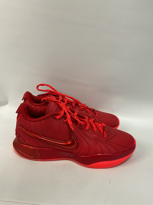 Vist Large View of Product Image Which is Used Nike Basketball Shoes M Red Senior 10