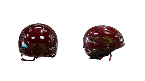 Vist Large View of Product Image Which is Used Smith VOYAGE Snowsport Helmet Adult Maroon MD