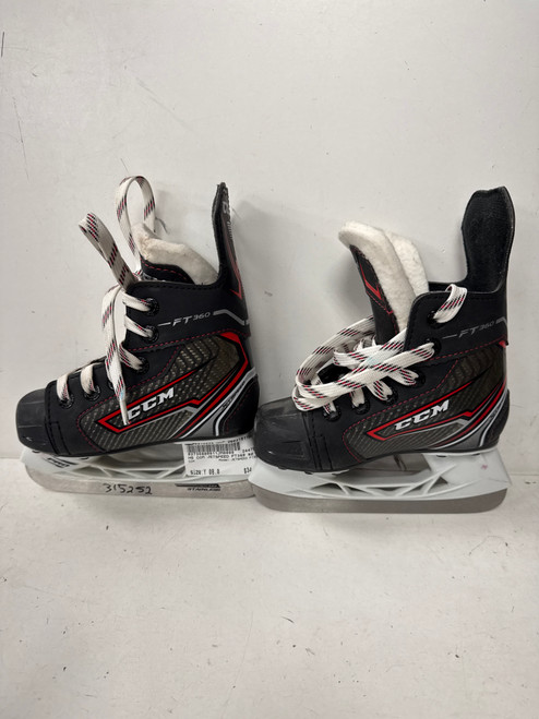 Vist Large View of Product Image Which is Used CCM JETSPEED FT360 Youth Hockey Skate Youth 08.0