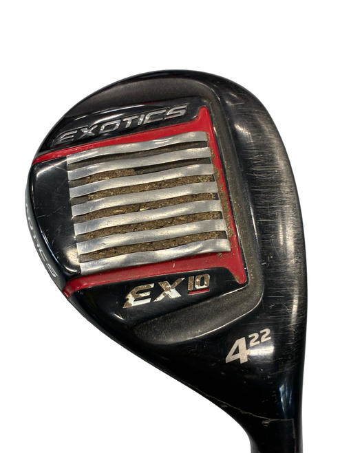 Vist Large View of Product Image Which is Used Tour Edge EXOTICS EX10  4H/22 Mens Hybrid Club RH 4 Hybrid