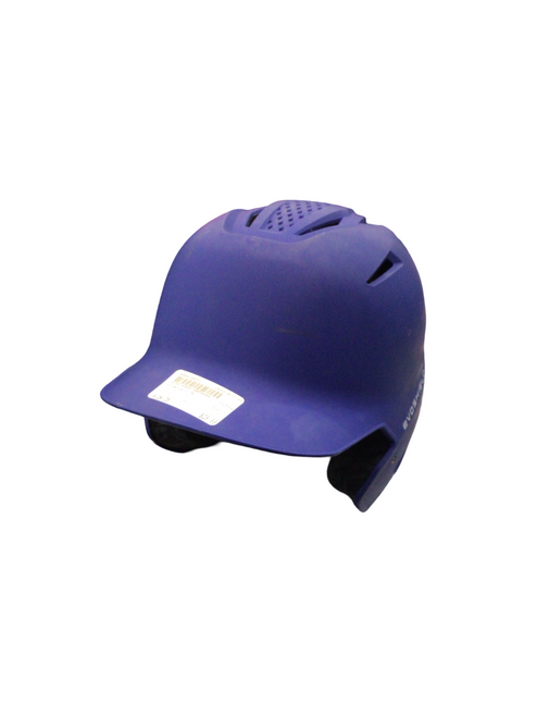 Vist Large View of Product Image Which is Used Evoshield ML Batting Helmet No Mask Royal Blue One Size