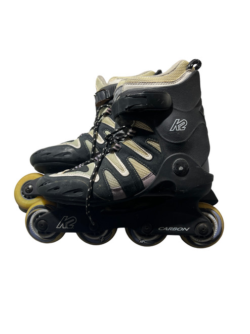 Vist Large View of Product Image Which is Used K2 CAMANO Senior Rec Fitness Skates Black Senior 8.5