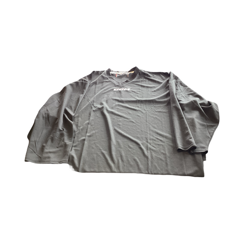 Vist Large View of Product Image Which is Used CCM Hockey Practice Jersey Black XL