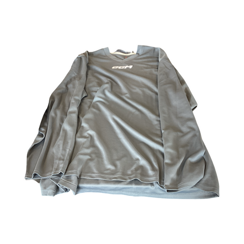 Vist Large View of Product Image Which is Used CCM Hockey Practice Jersey Grey XL