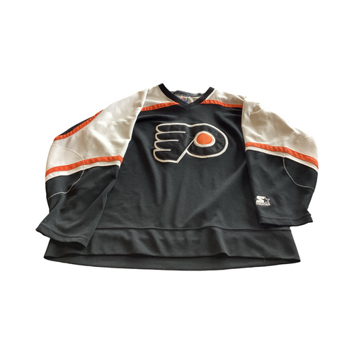 Vist Large View of Product Image Which is Used Flyers Hockey Practice Jersey White XL