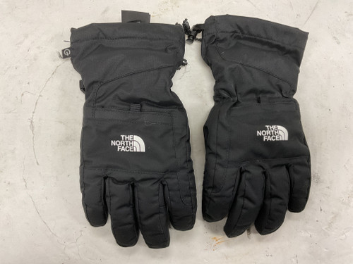 Vist Large View of Product Image Which is Used North Face YTH/JR Boys Gloves Black LG