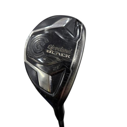 Vist Large View of Product Image Which is Used Cleveland BLACK Mens Hybrid Club RH 3 Hybrid