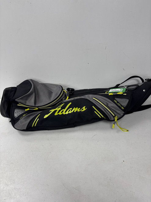 Vist Large View of Product Image Which is Used Adams CA 1402 SUNDAY BAG Mens Stand Bag Black (new= $120)