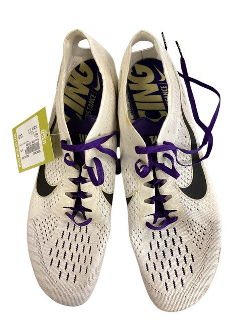 Vist Large View of Product Image Which is Used Nike ZOOM VICTORY Track & Field Cleats Adult White Senior 11.5