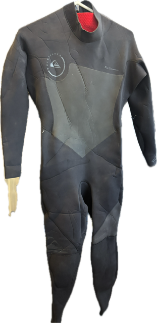 Vist Large View of Product Image Which is Used Quiksilver Mens Full Wetsuit Black LG