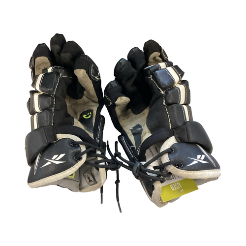Vist Large View of Product Image Which is Used Reebok 5K Lacrosse Gloves Mens Black LG