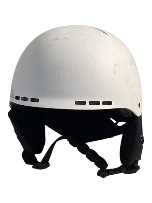 Vist Large View of Product Image Which is Used Traverse Snowsport Helmet Adult White MD