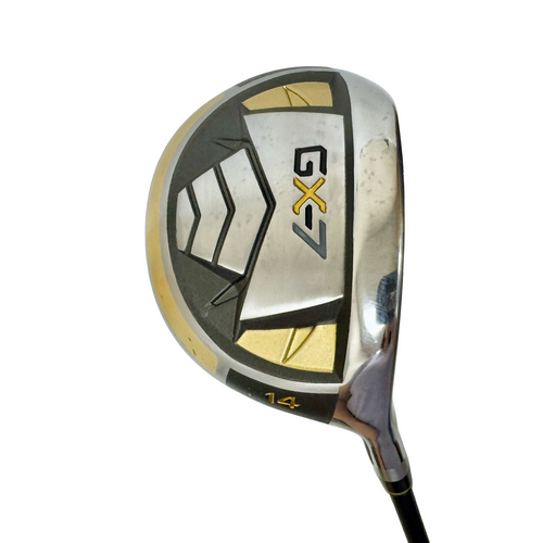 Vist Large View of Product Image Which is Used GX-7 X-METAL Men's 14 Degree RH Driver Senior Flex Graphite Shaft