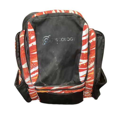 Vist Large View of Product Image Which is Used Disc Golf Warehouse Disc Golf Backpack Orange
