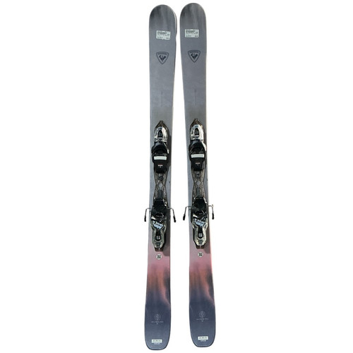 Vist Large View of Product Image Which is Used Rossignol RALLYBIRD 90 Womens DH Ski/Binding Grey 140 cm