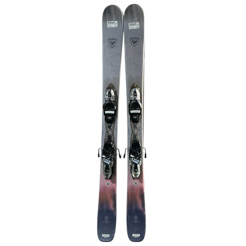 Vist Large View of Product Image Which is Used Rossignol RALLYBIRD Girls DH Ski/Binding Grey 130 cm