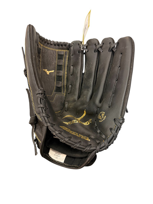 Vist Large View of Product Image Which is Used Mizuno PREMIER BB/SB Glove RH Throw Black 14"