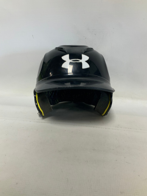 Vist Large View of Product Image Which is Used Under Armour UABH110 Batting Helmet No Mask Black SM